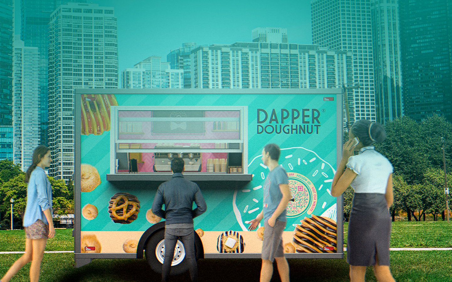 Dapper D. food truck